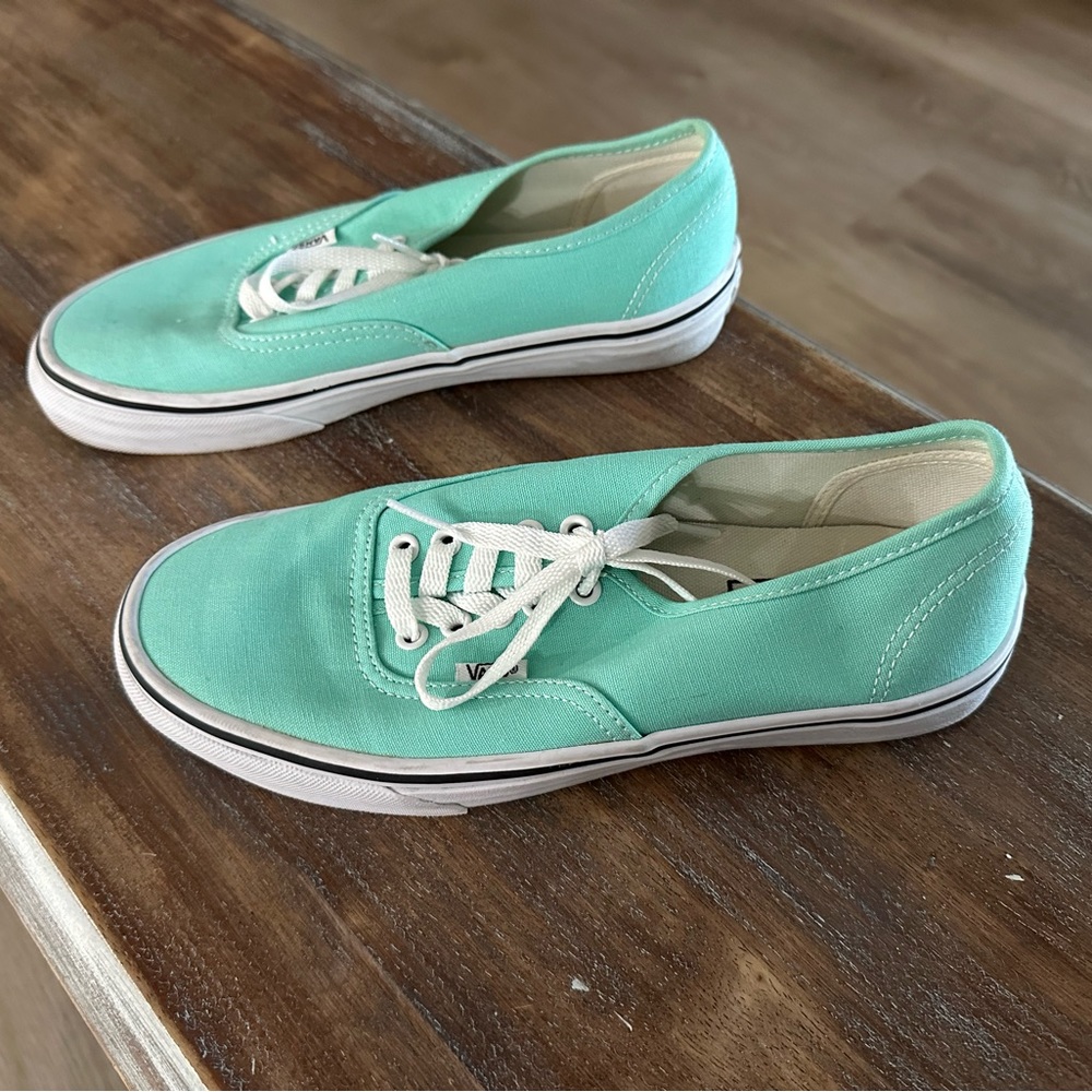 Turquoise Vans - Picture 4 of 5